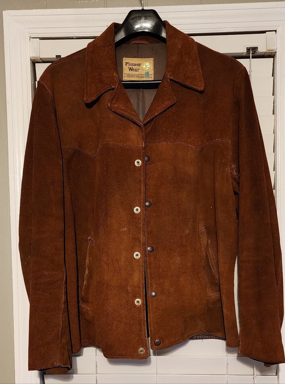 Rare, Vintage 70s Pioneer Wear Suede Western Ranch Jacket